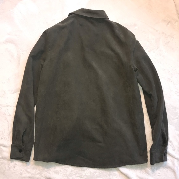 Genuine Sonoma Jean Company Suede Button Up - Picture 2 of 3